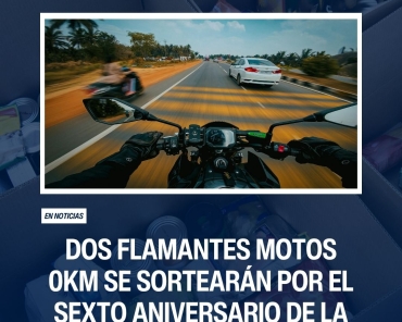DOS FLAMANTES MOTOS 0KM SE SORTEARÁN POR EL SEXTO ANIVERSARIO DE LA INSTITUCIÓN EN OCTUBRE